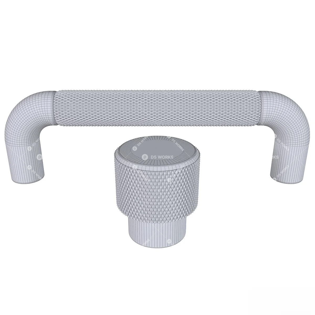 Handle 3d model thumbnail 4