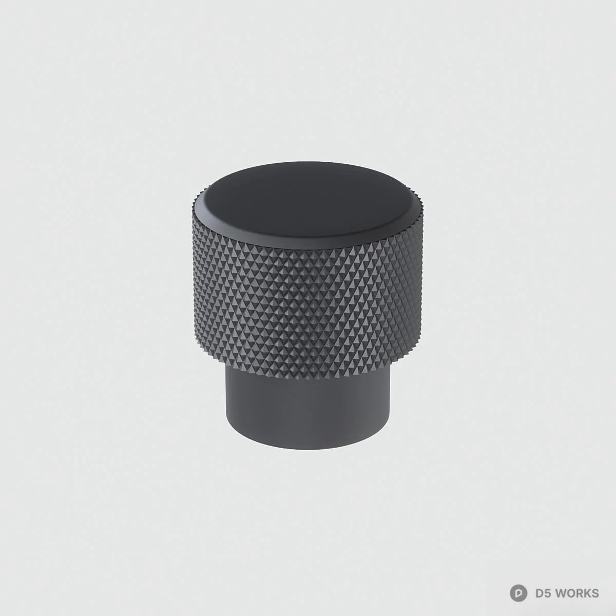 Matte Blue Adjustable Spot Light 3d model thumbnail 3