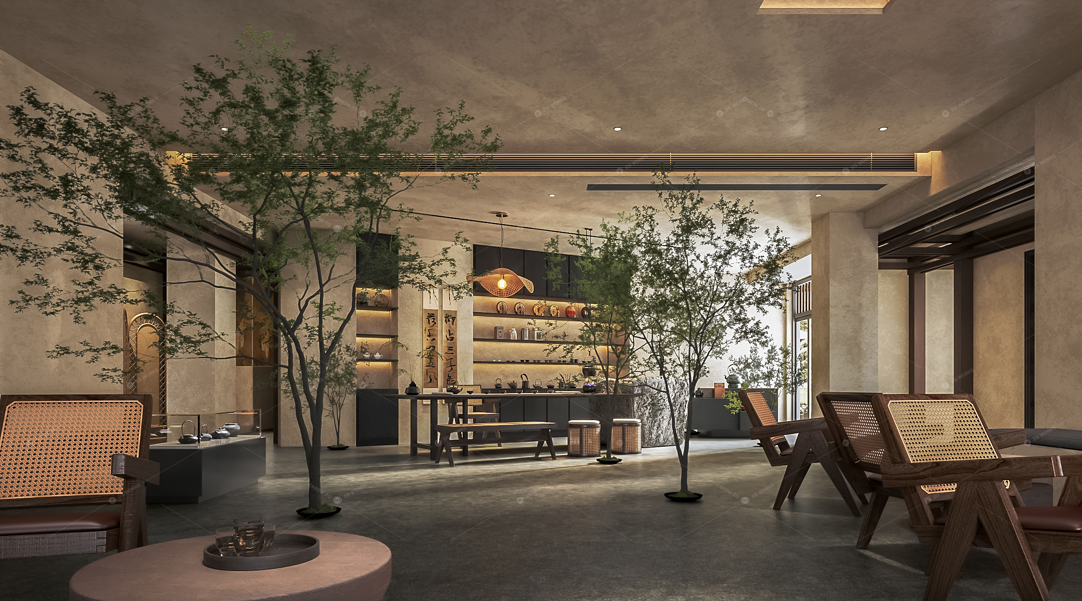 Restaurant Spaces 3D Models
