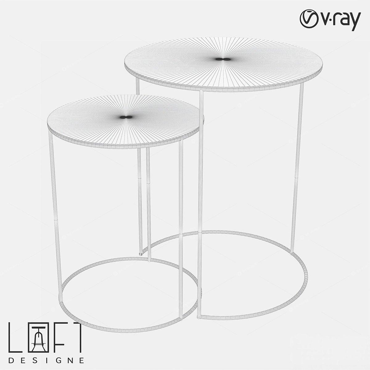 Tables/Side Tables 3D Models 2