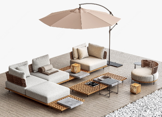 Modern Outdoor Sofa
