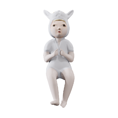 Other Ornaments White clothes pajamas doll plastic jewelry