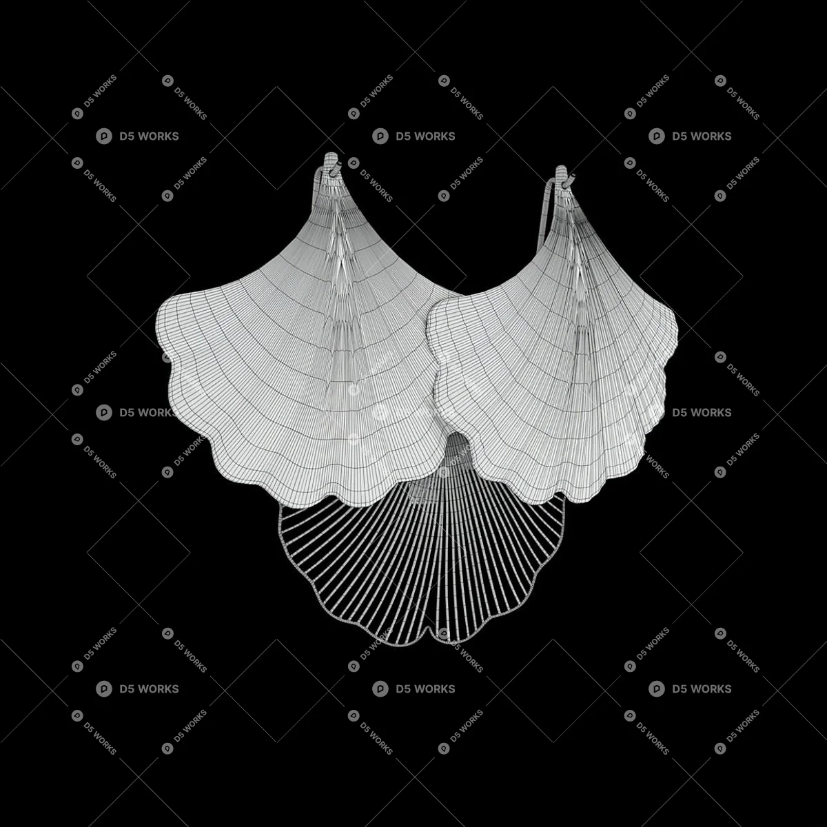 Quiet Luxury Wall Lamp 3d model thumbnail 3