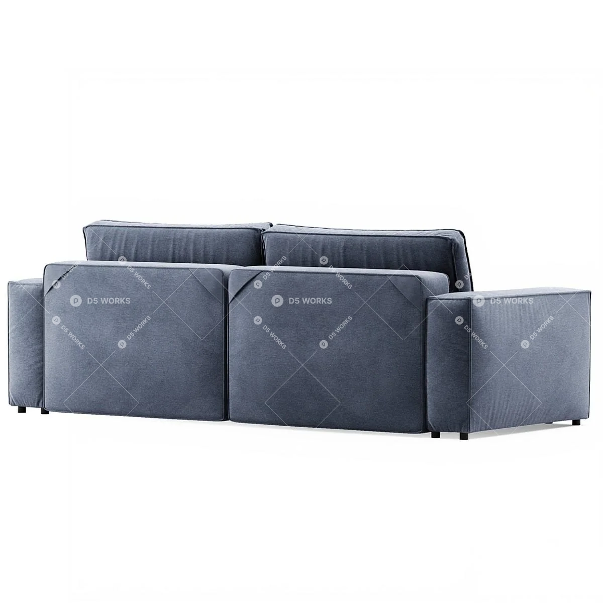 Modern Sofa Bed 3d model thumbnail 4