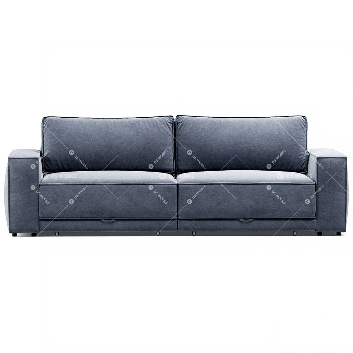 Modern Sofa Bed 3d model thumbnail 2