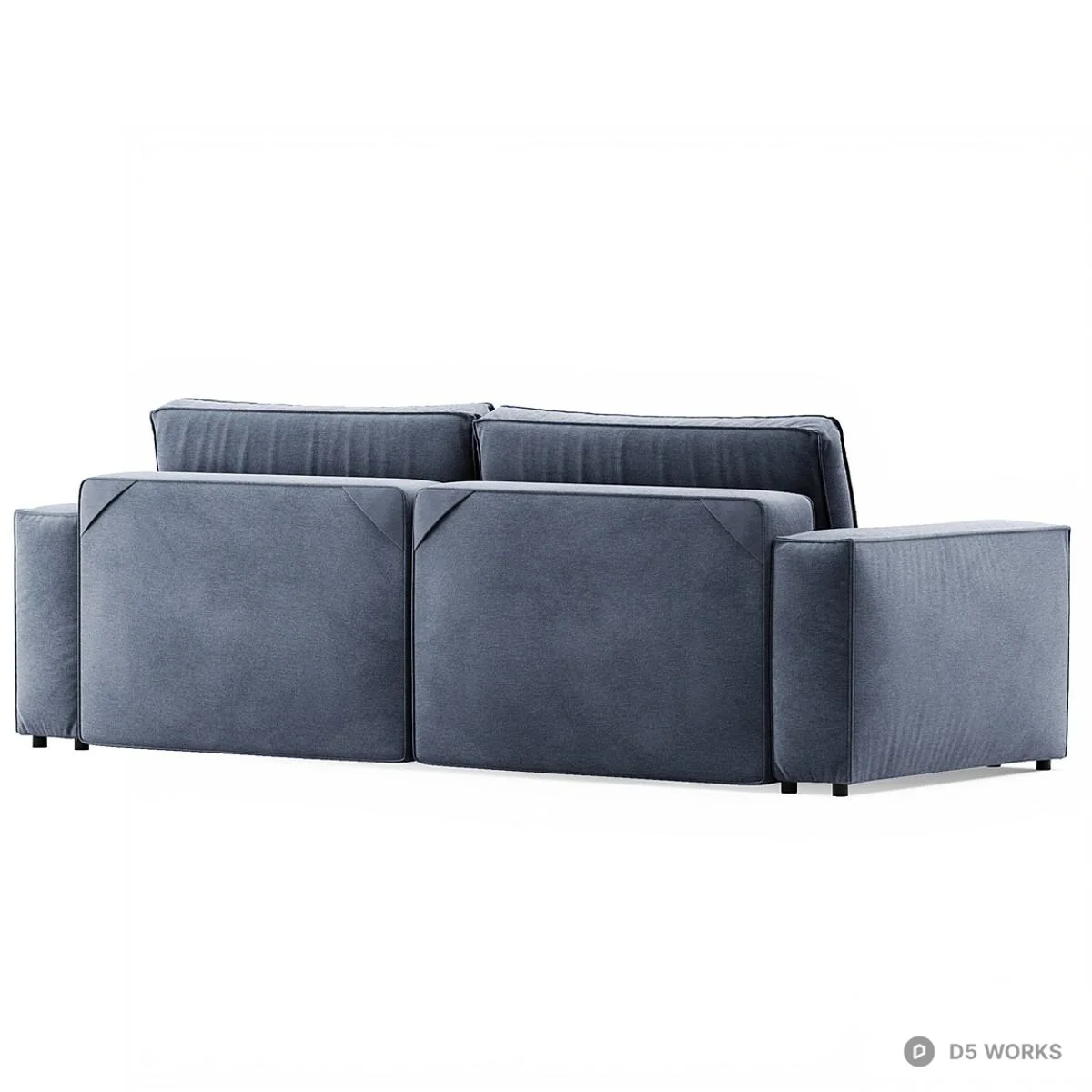 Modern Sofa Bed 3d model thumbnail 4
