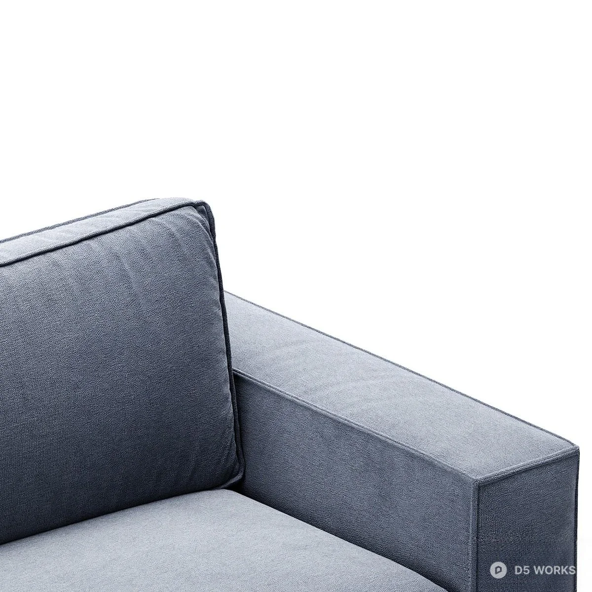 Modern Sofa Bed 3d model thumbnail 5