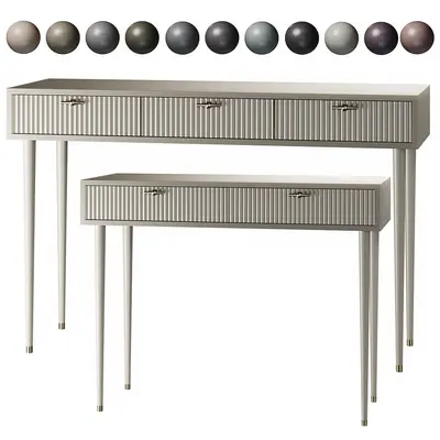 Contemporary Console Table 3d model