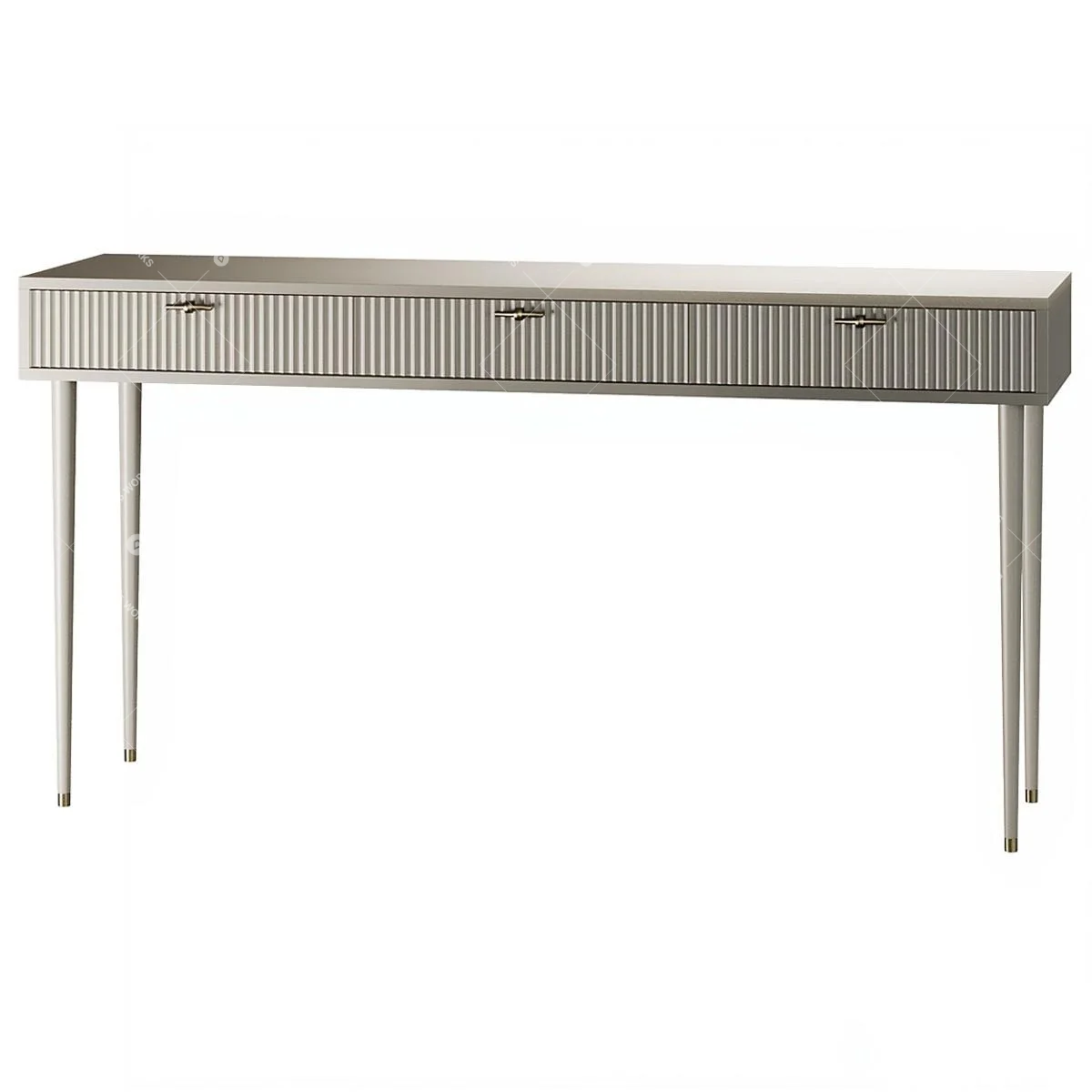 Contemporary Console Table 3d model thumbnail 6