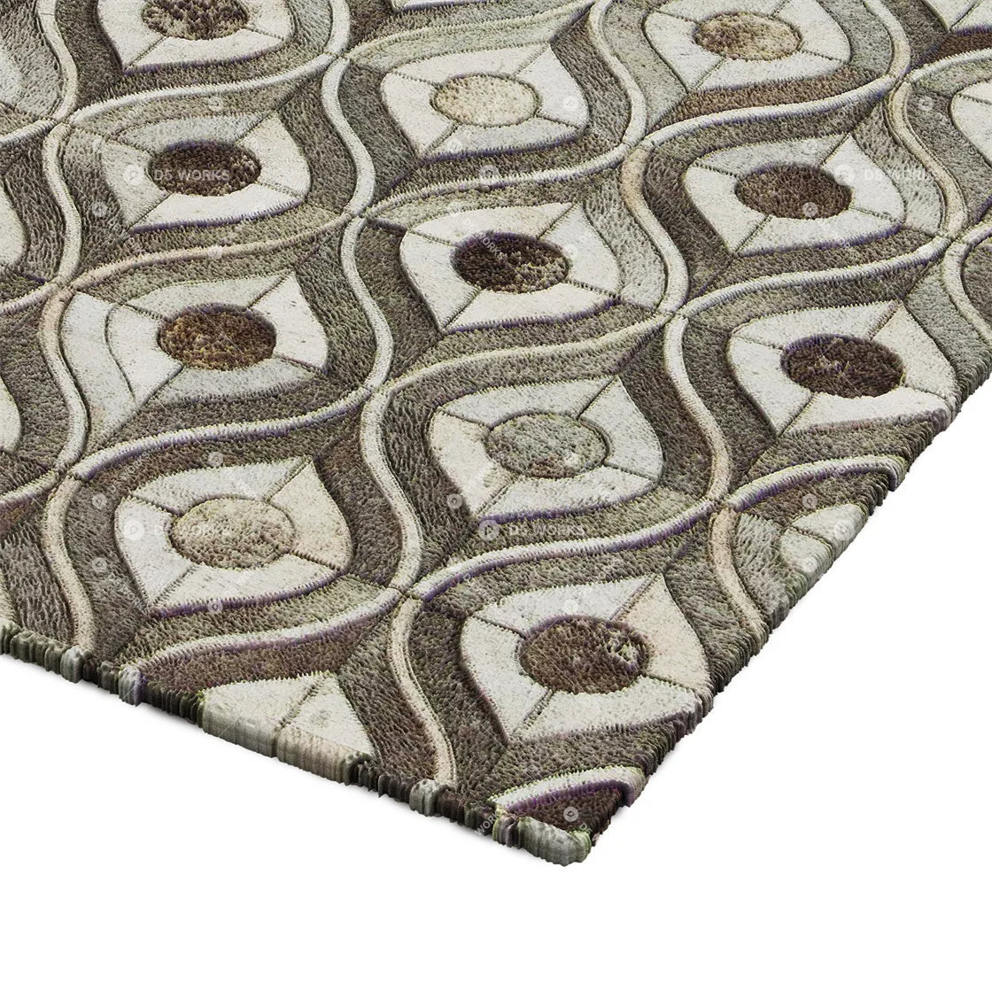 Carpet 3d model thumbnail 2