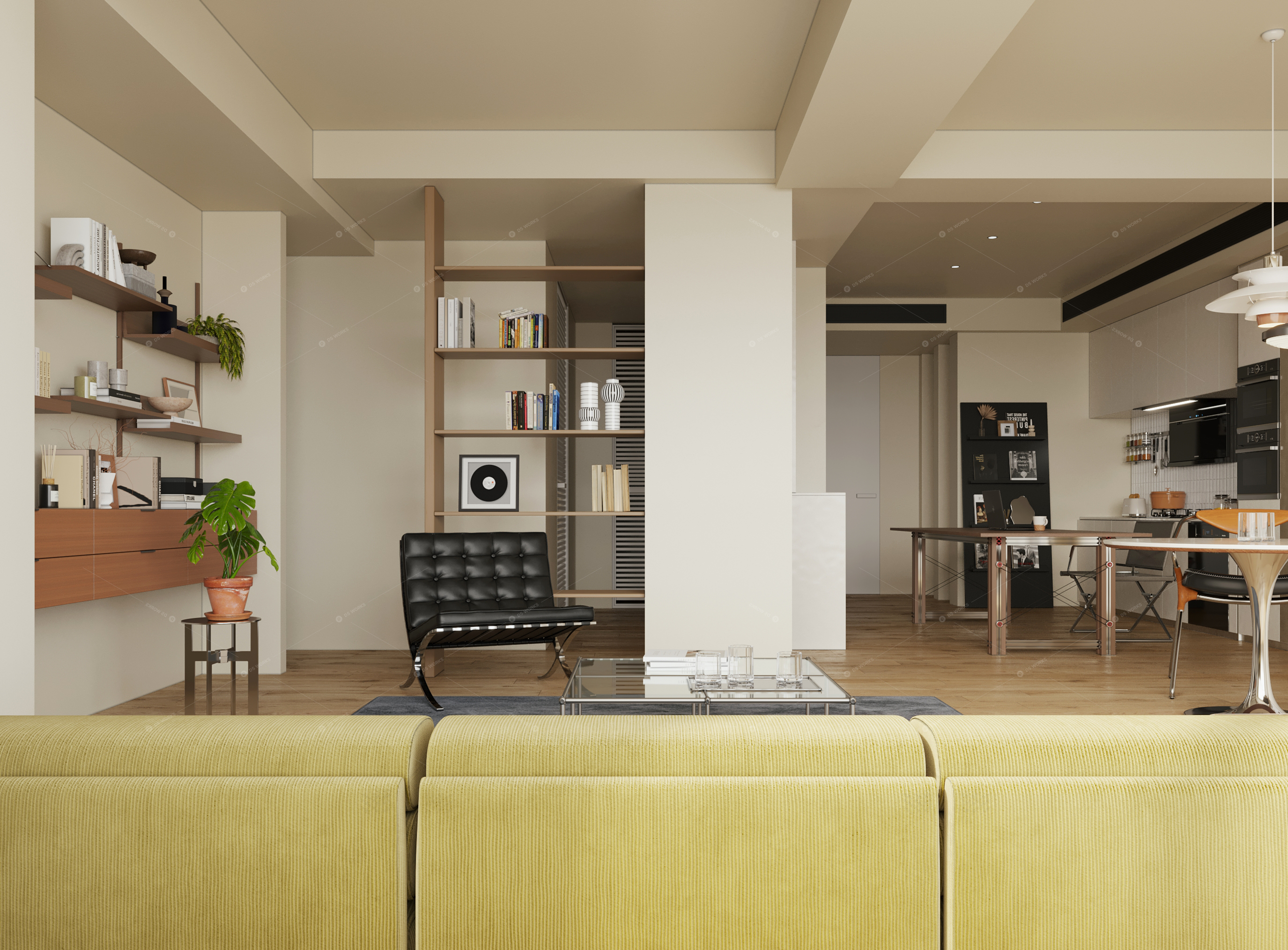 Living & Dining Rooms 3D Models 3