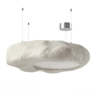 Organic Concrete Pendant Light 3d model