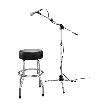 Musical Instruments microphone stand and chair