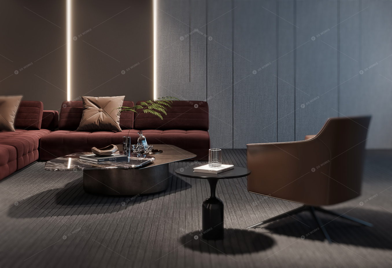 Entertainment Rooms 3D Models 3