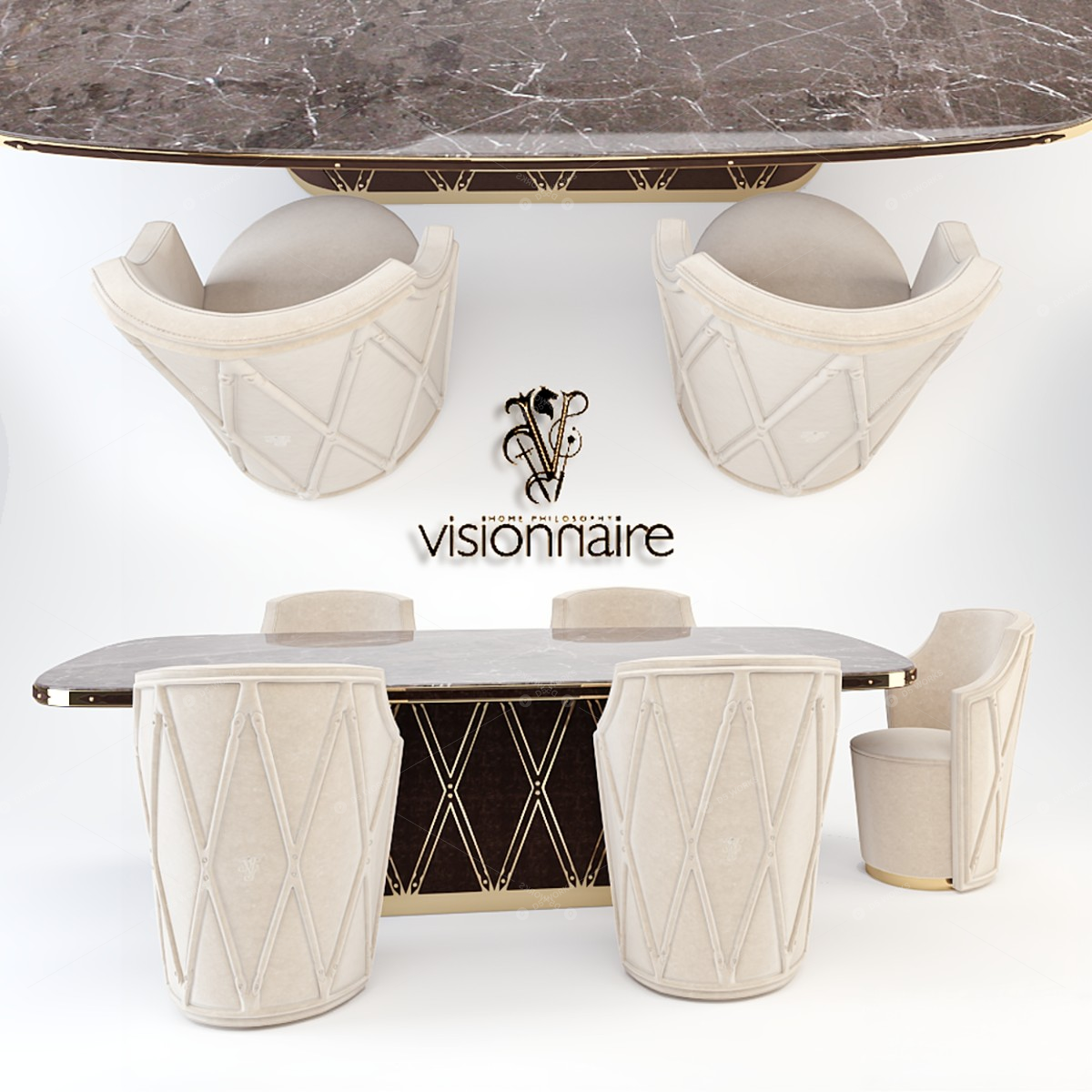 Furniture Sets 3D Models 2