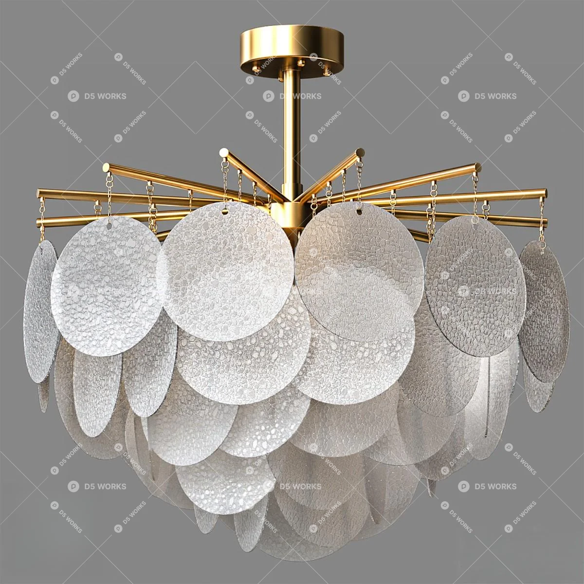 Quiet Luxury Pendant Light 3d model - Image 1