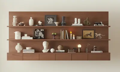 Contemporary Mid-Century Modern Decorative Set