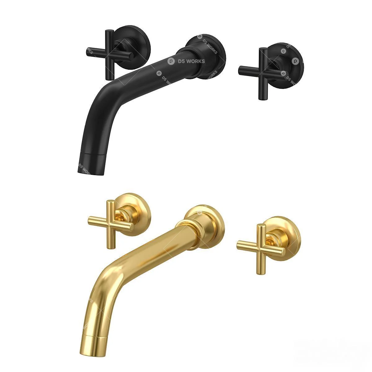 Faucet 3d model thumbnail 2