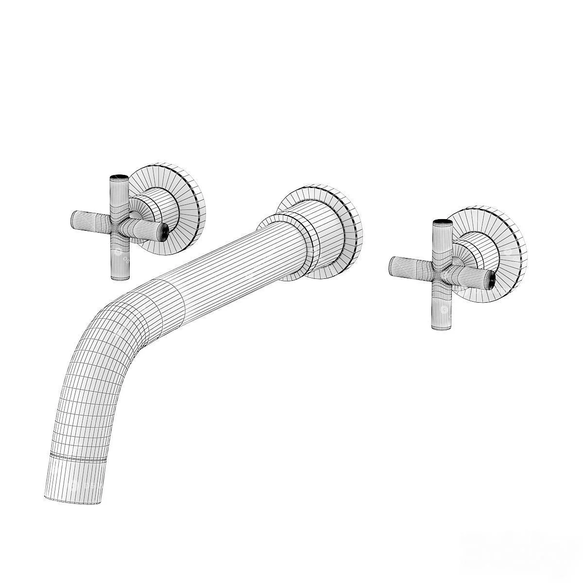 Faucet 3d model thumbnail 3