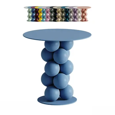 Spherical Stack Side Table 3d model
