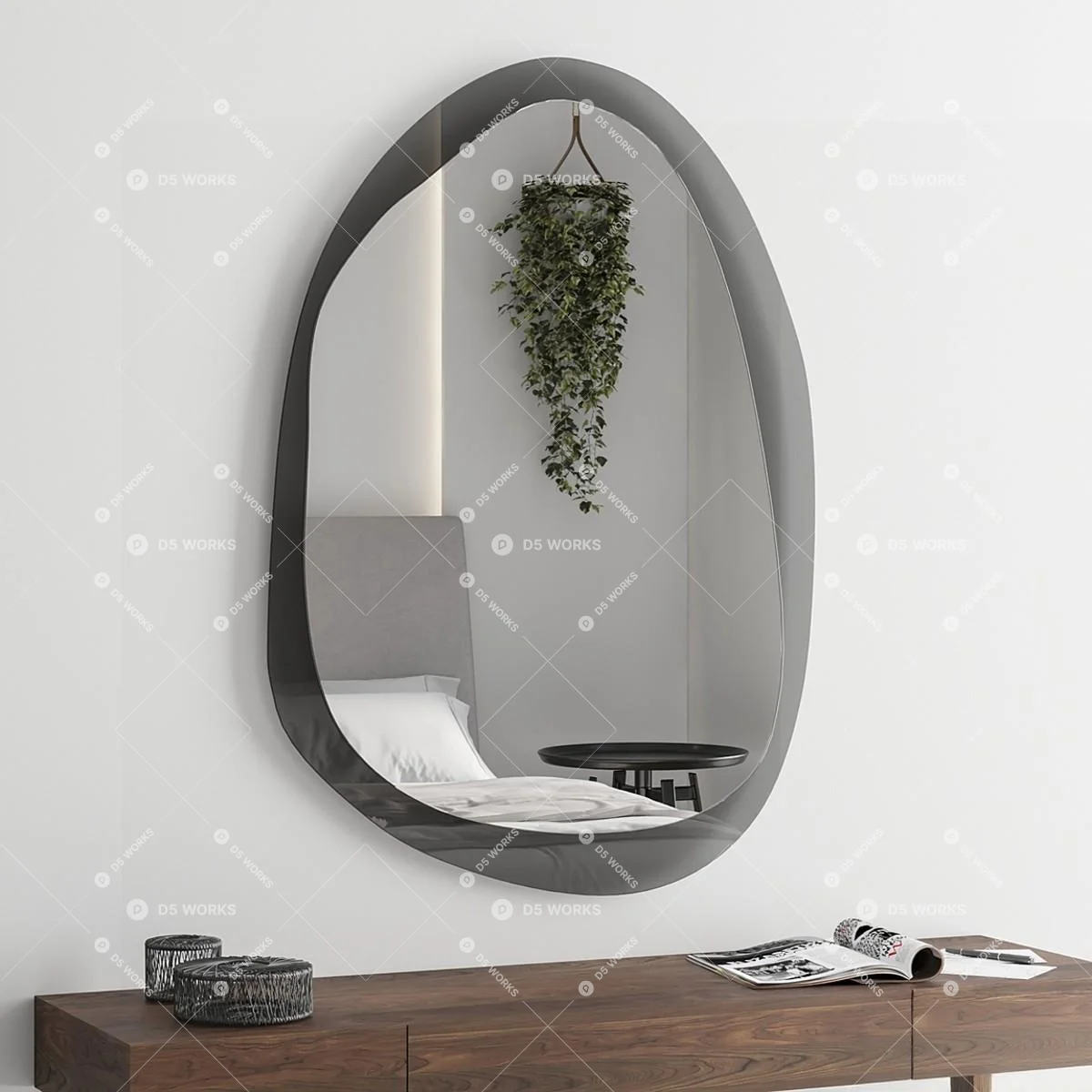 Mirror 3d model thumbnail 2