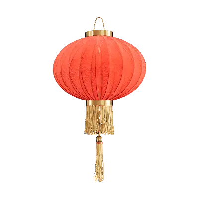 Chide Red Lantern 3d model