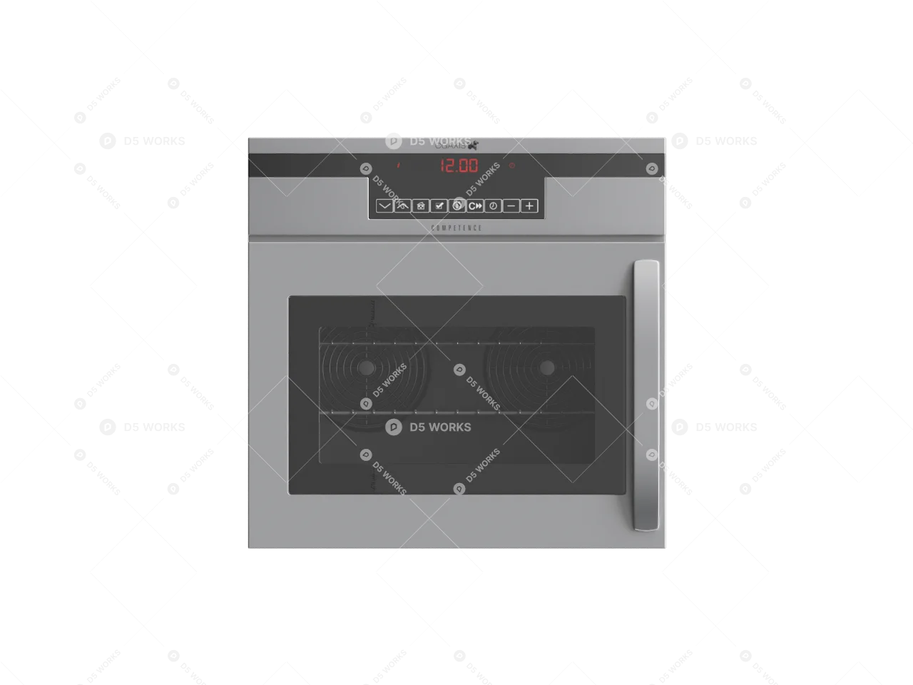 Oven 3d model thumbnail 2