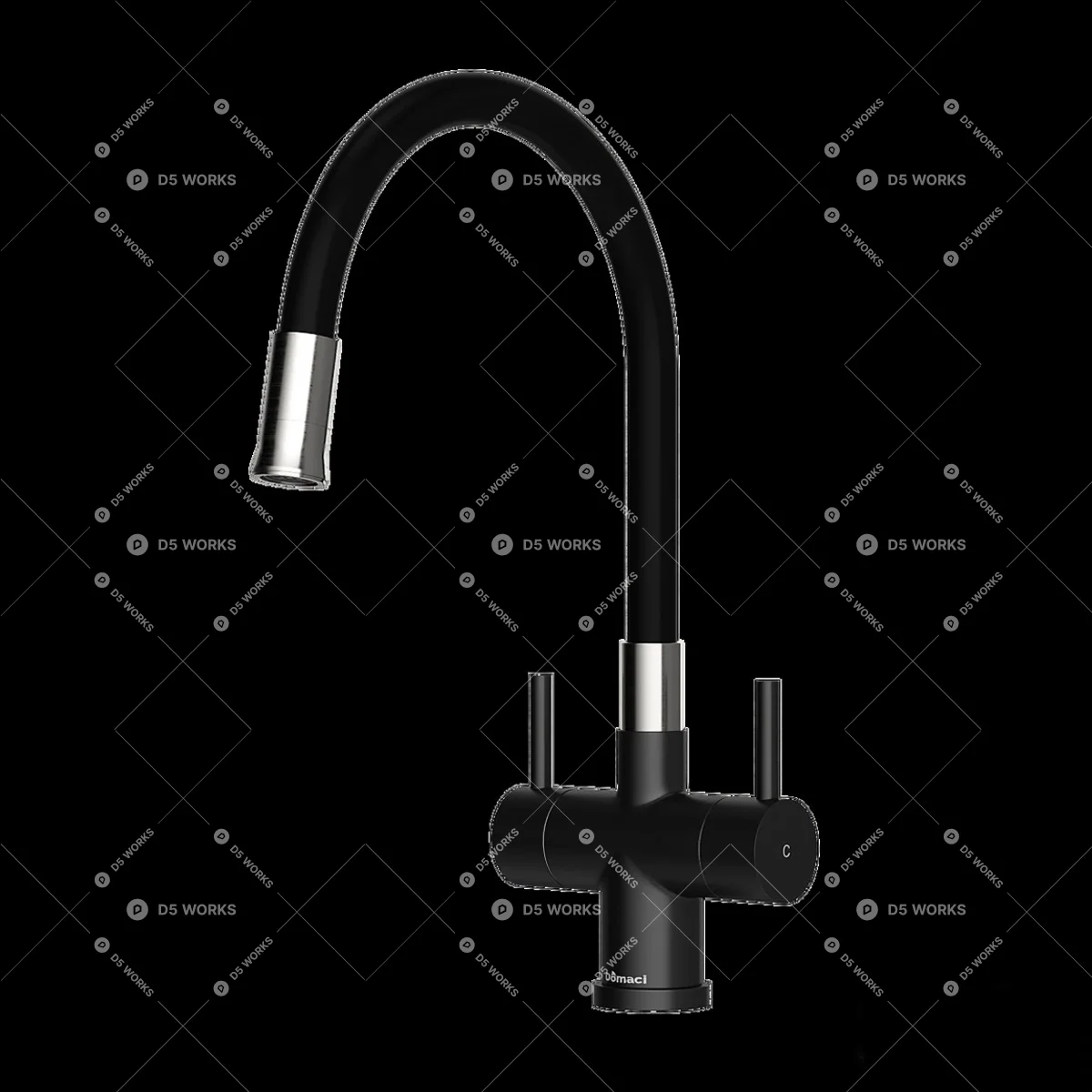 Faucet 3d model thumbnail 3