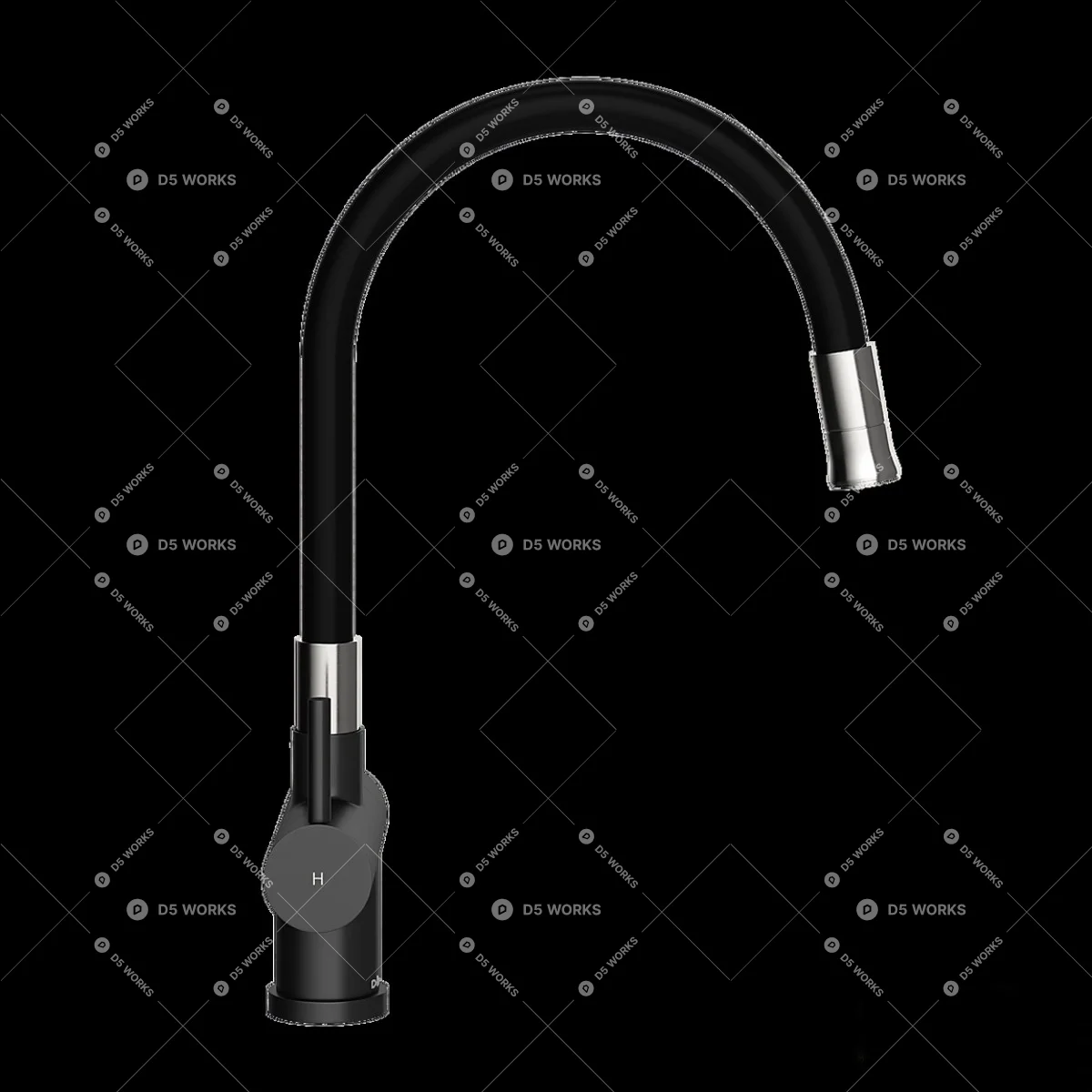 Faucet 3d model thumbnail 2