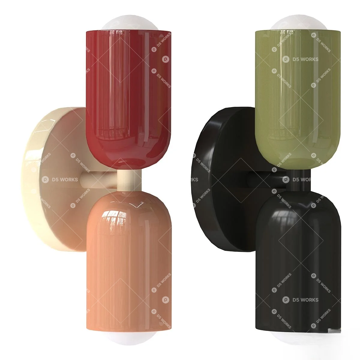 Wall Lamp 3d model thumbnail 2