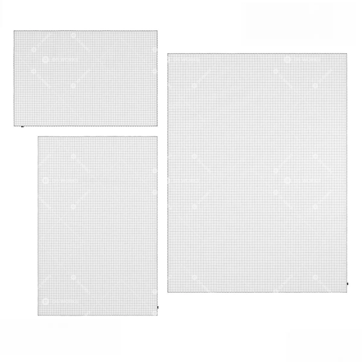 Contemporary Carpet 3d model thumbnail 3