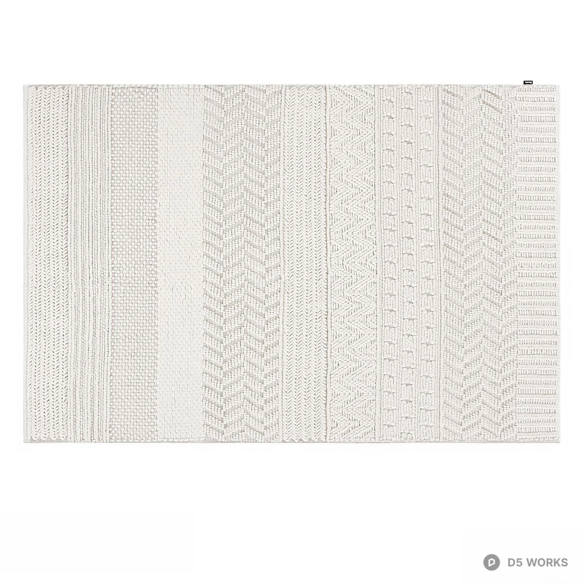 Minimalist Outdoor Lounge with Canopy and Wooden Deck 3d model thumbnail 2