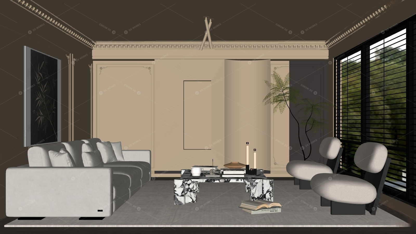 Living Rooms 3D Models 2