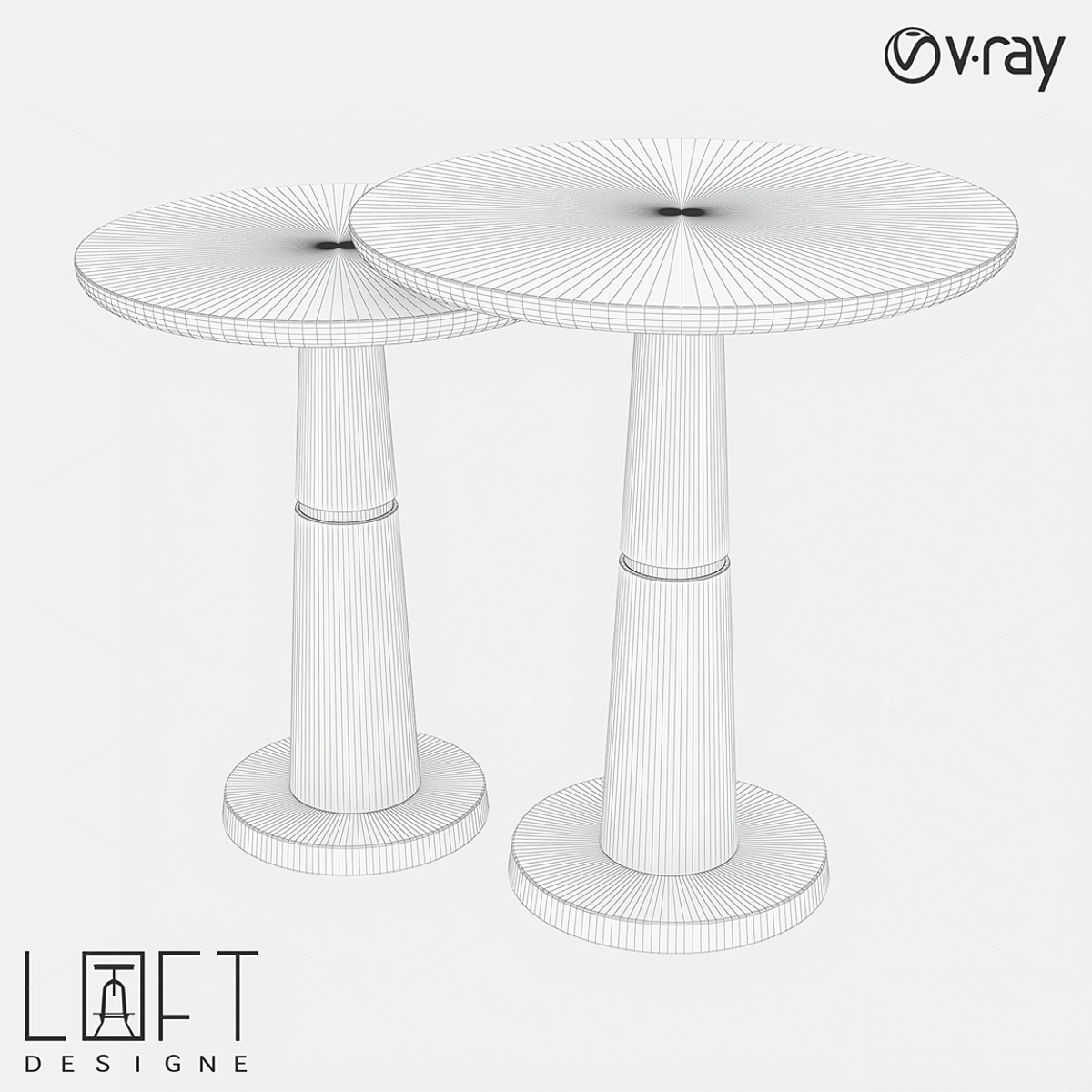 Tables/Side Tables 3D Models 2