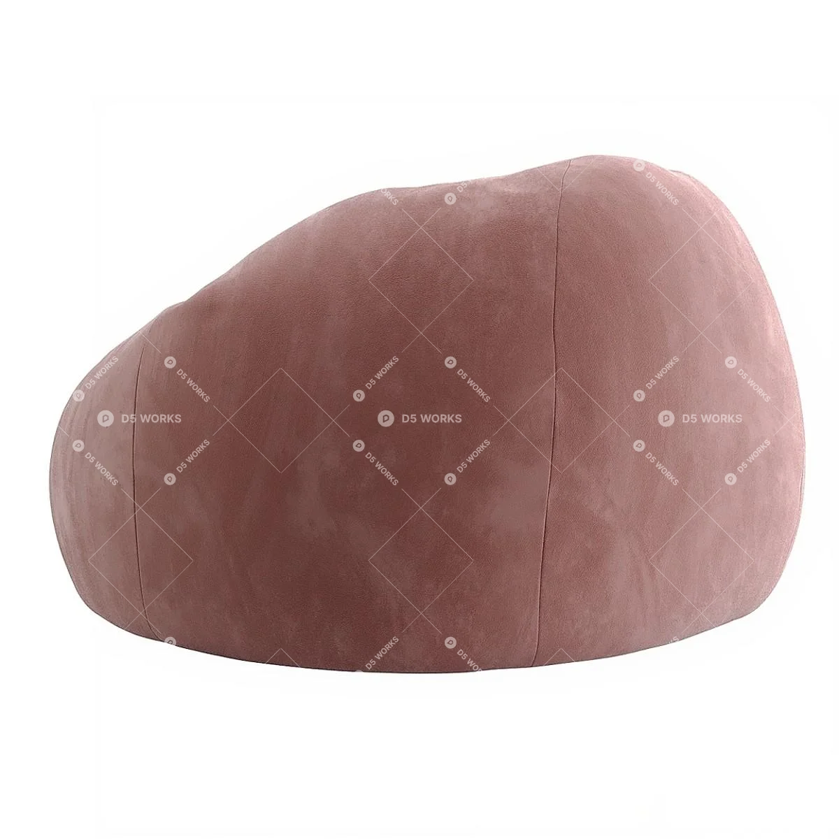 Bean Bag Sofa 3d model thumbnail 3