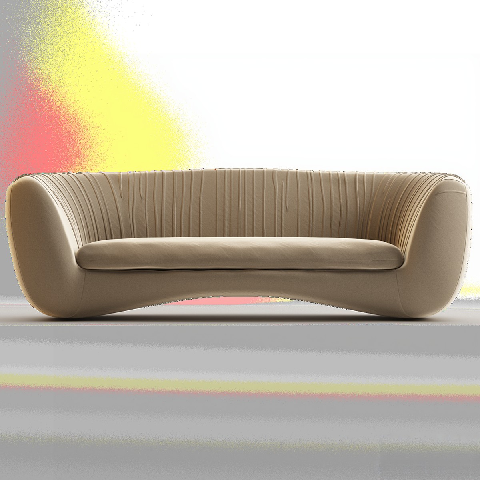 Modern Irregular-shaped Sofa 