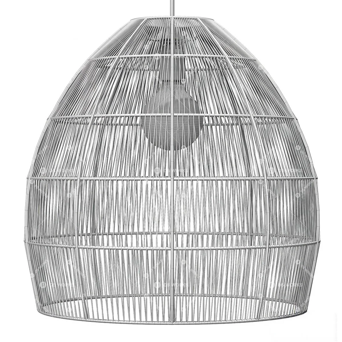 Wabi-Sabi Pendant Light 3d model thumbnail 3