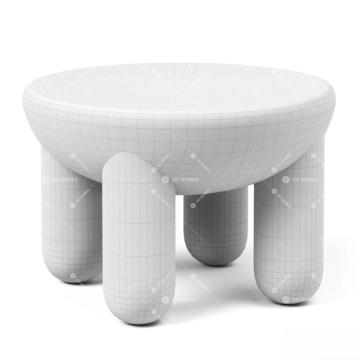 Coffee Table 3d model thumbnail 5