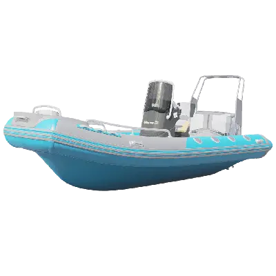 Inflatable Boat 3d model