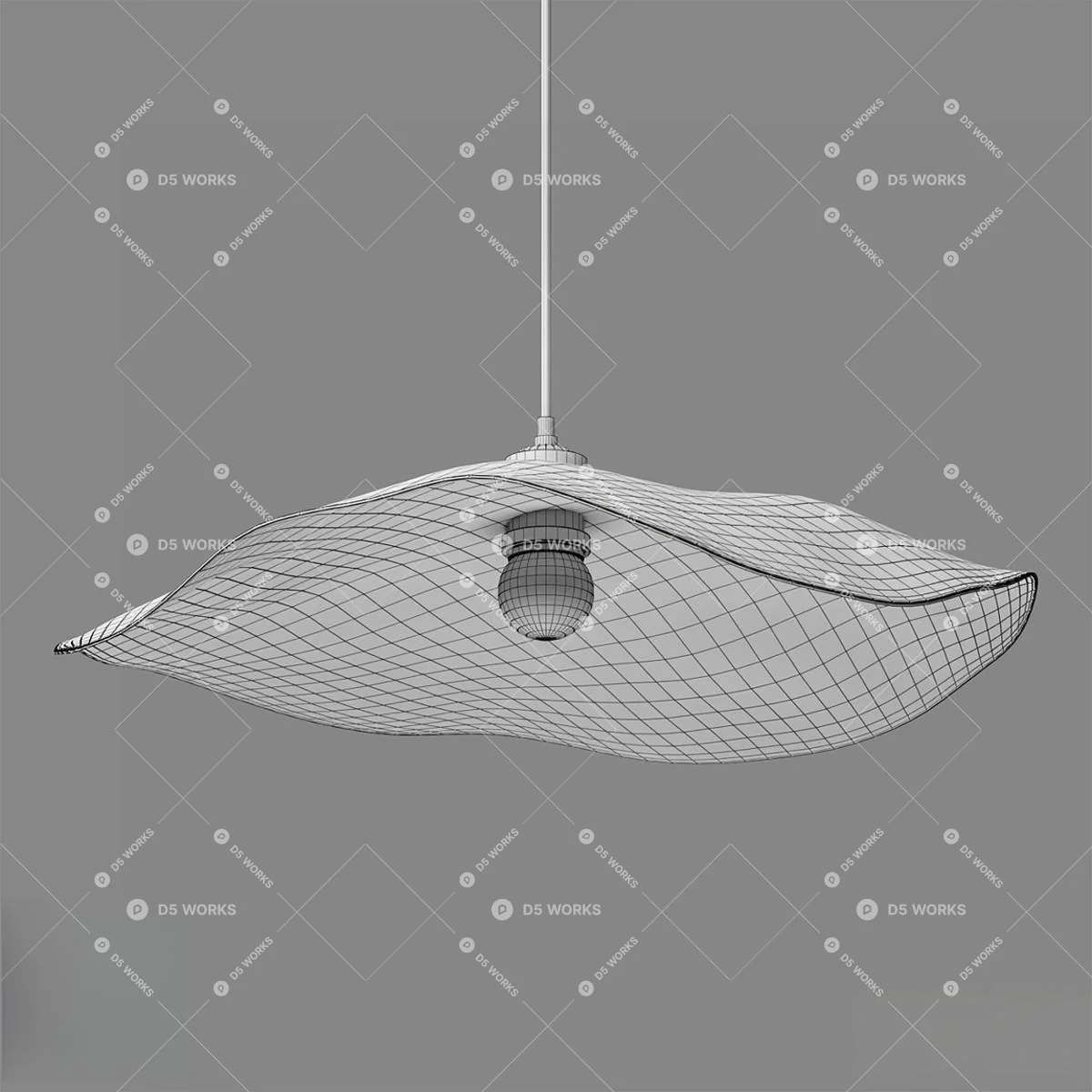 Pendant Light 3d model thumbnail 2