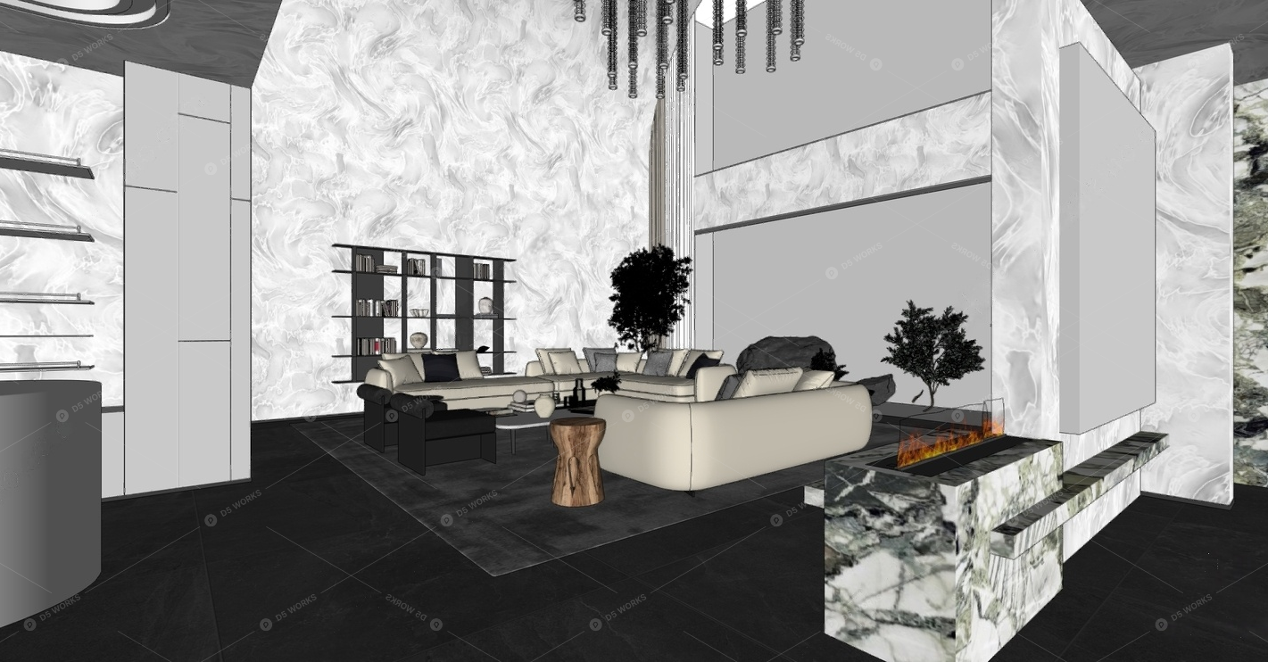 Living Rooms 3D Models 2