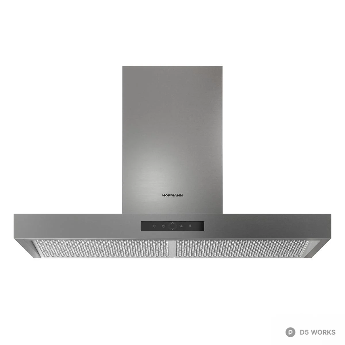 Stainless Steel Kitchen Appliance Set 3d model thumbnail 5