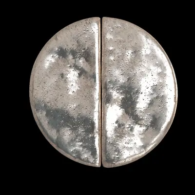 Metallic Circular Wall Ornament 3d model