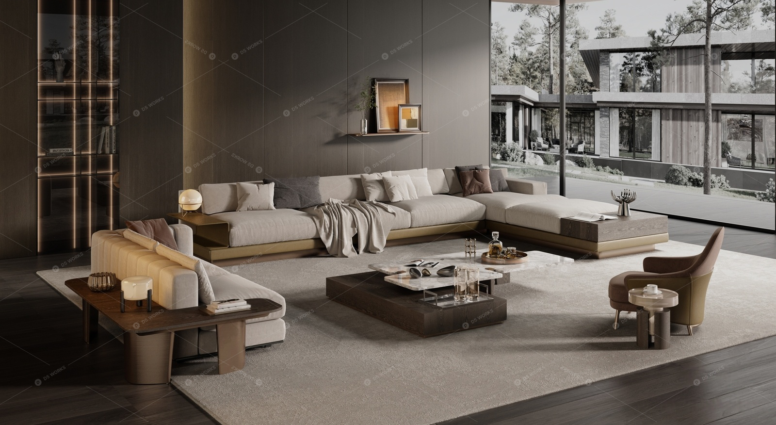 Living Rooms 3D Models
