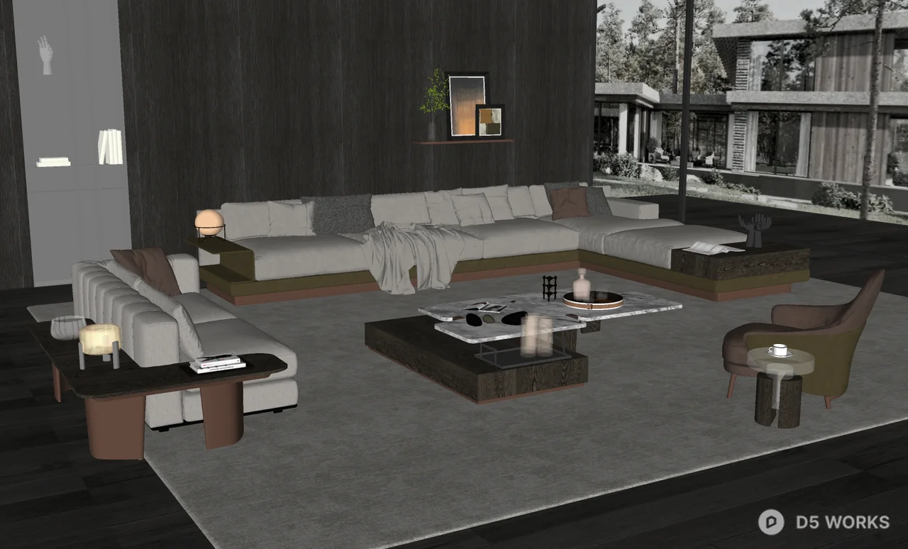 Sony Remote Control 3d model thumbnail 2