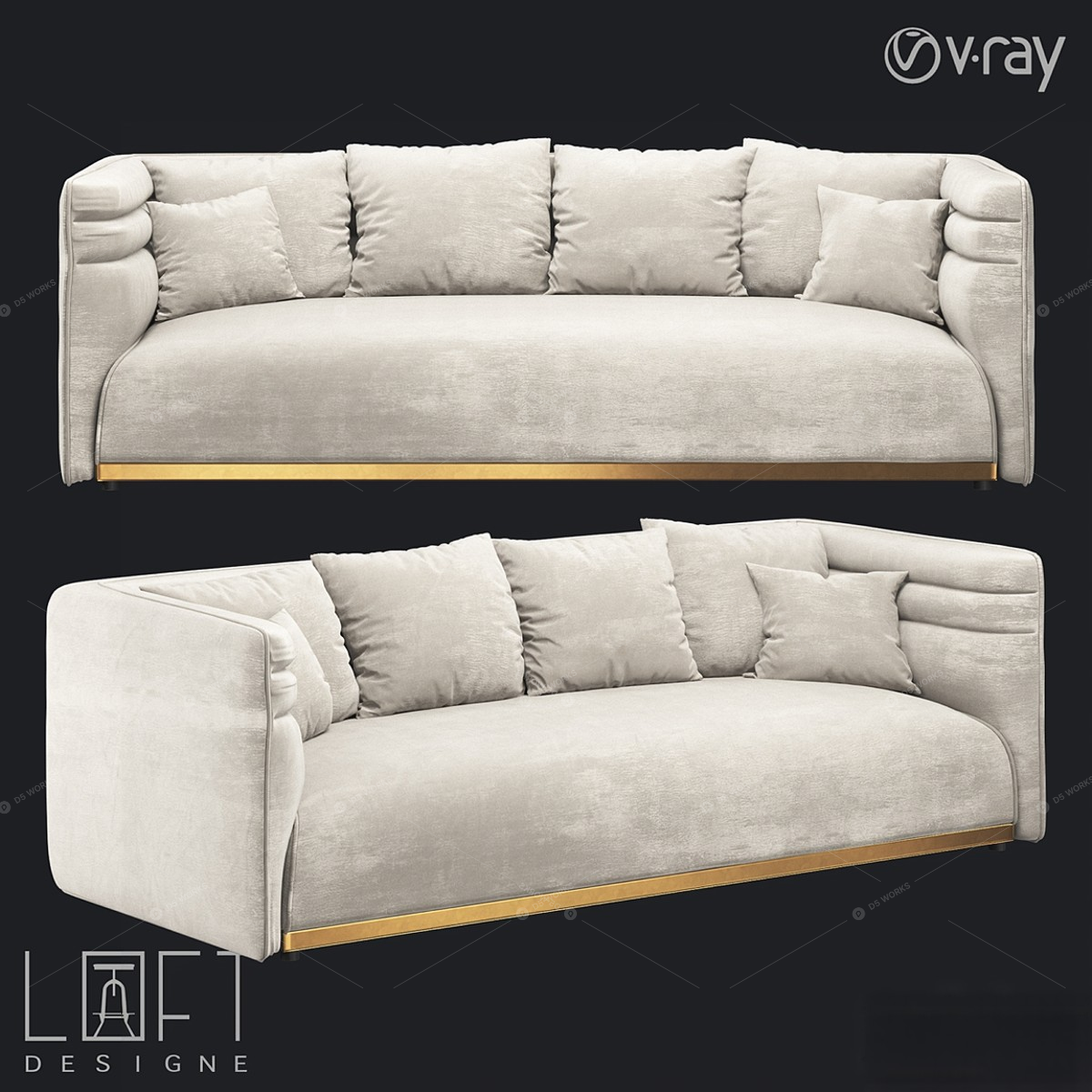 Sofas 3D Models