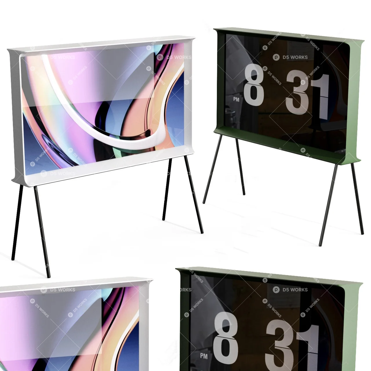 Television 3d model - Image 1