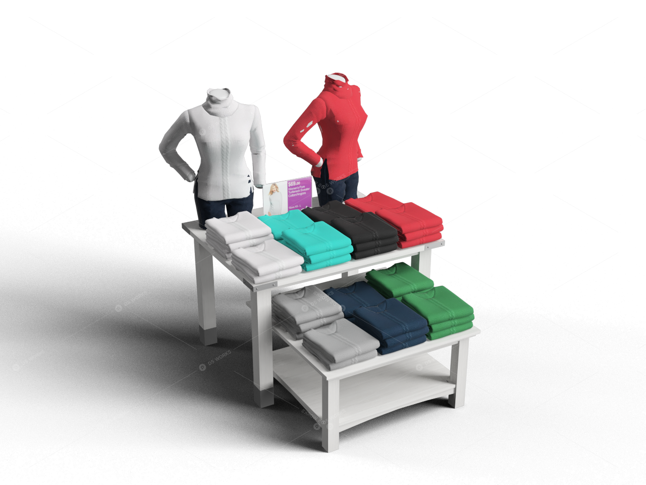 Exhibition Equipment 3D Models