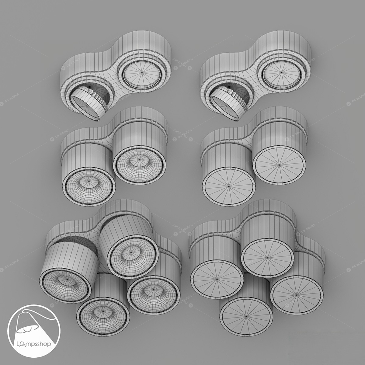 Lighting Sets 3D Models 2