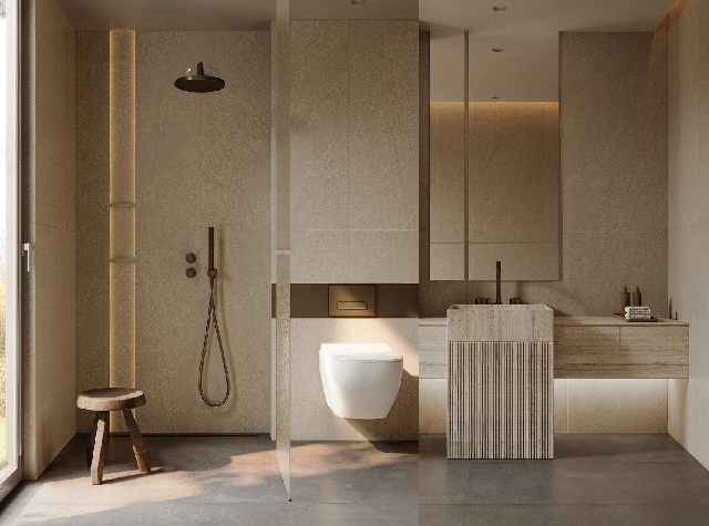 Wabi-Sabi Bathroom